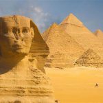 The Sphinx of Giza. Close its eyes?